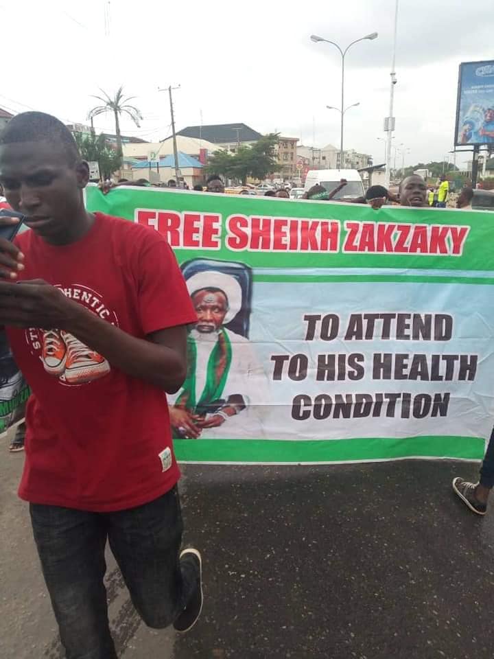  free zakzaky protest in abuja on tuesday 30th july 2019